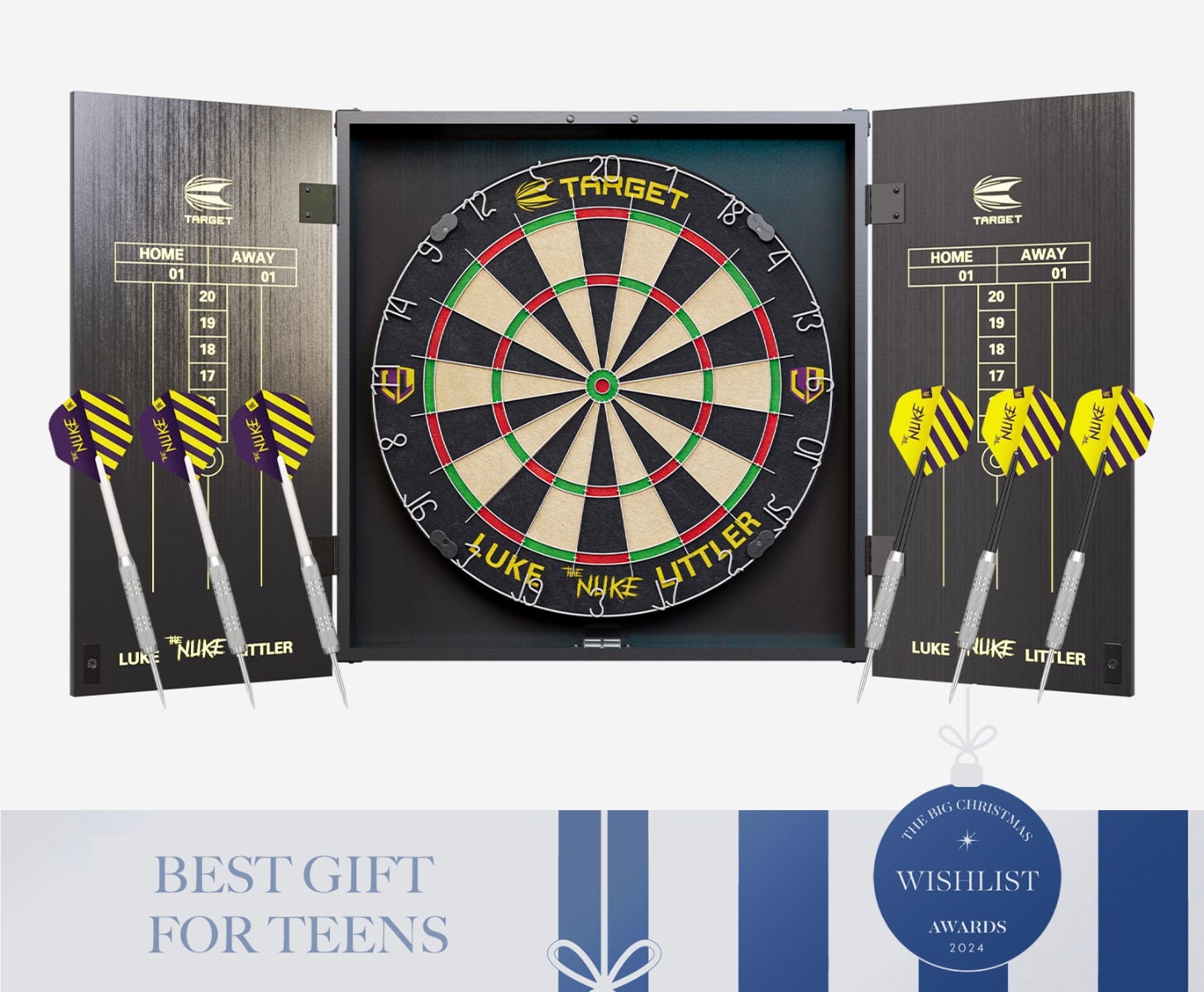 Amazon.com : TARGET Darts Luke Littler Brass Steel Tip Darts