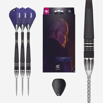 Phil Taylor Power 9Five G10 SP Darts Set Box Contents - Main Image