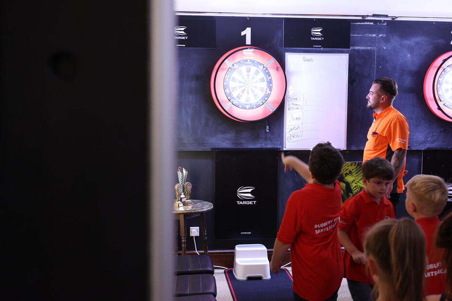 Youth players get mentored by dedicated volunteers each week