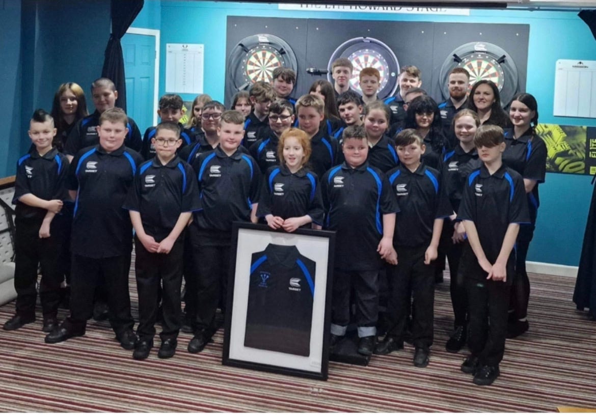 Andover Darts Academy players enjoy spending time at the oche each week