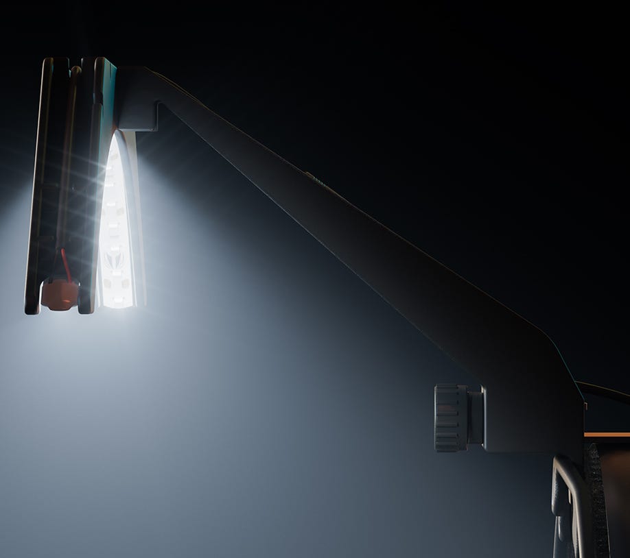 The Arc Dartboard Light is a slim light packing a lot of power.