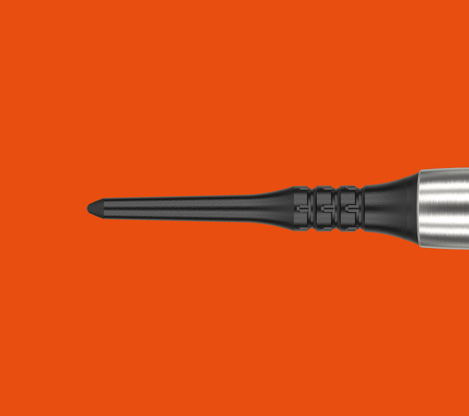 The CRUX soft tip darts come with Target Darts' Pixel Tips