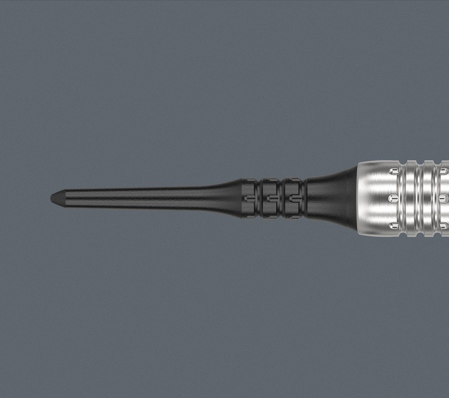 The Chris Dobey G1 soft tip darts use Target's Pixel Tips suitable for all soft tip dartboards.