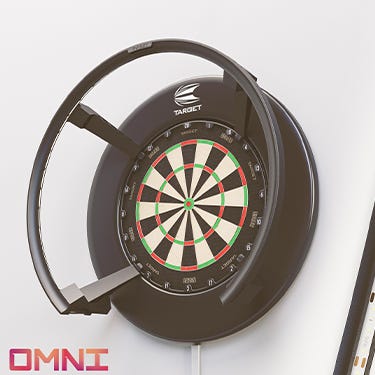 Discover the Auto Scoring System from Target Darts; OMNI.