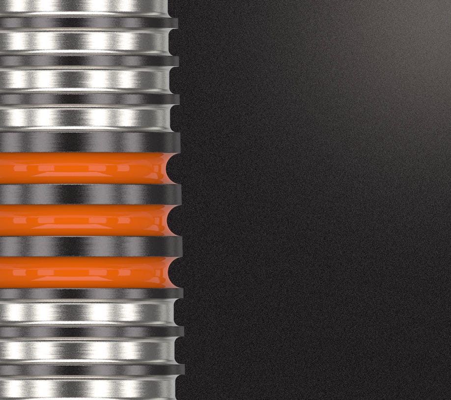 Close-up of the barrel of Raymond van Barneveld RVB 80% Black Edition featuring a PVD performance coating delivering enhanced grip.
