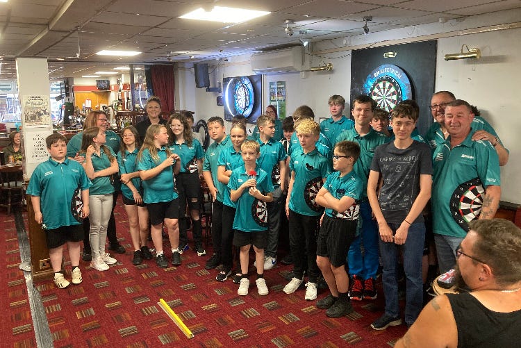 Skegness Junior Darts Academy meet every Monday to learn all aspects of Darts.