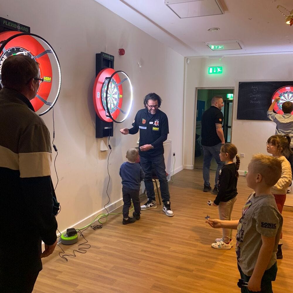 Mentored by dedicated volunteers, the Stowmarket Youth Darts Academy players get a fantastic experience on the oche