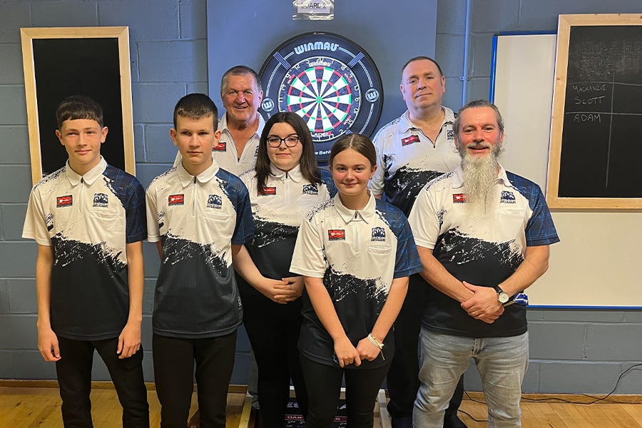 Strathearn Youth Darts Academy produces some amazing young talent.