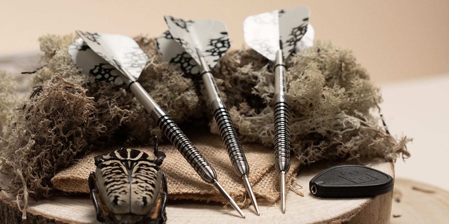 The EXO Steel Tip Darts with the Swiss Point Tool