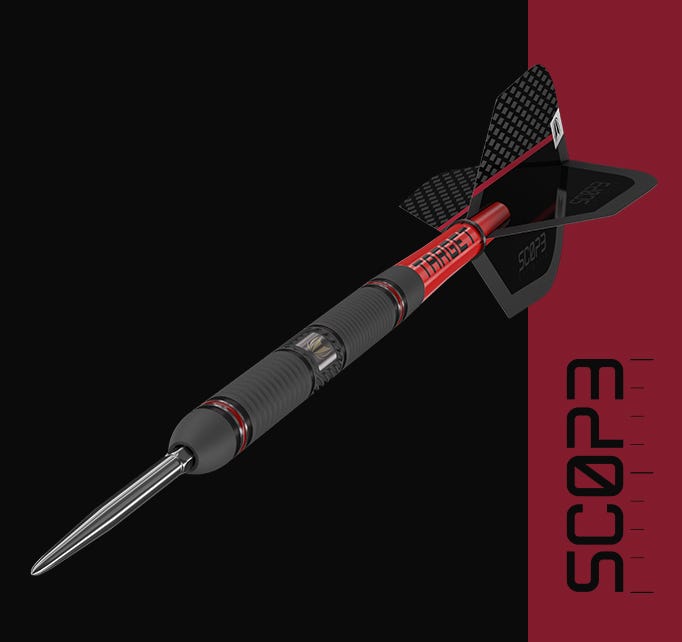 Target Darts Scope Steel Tip Dart Range