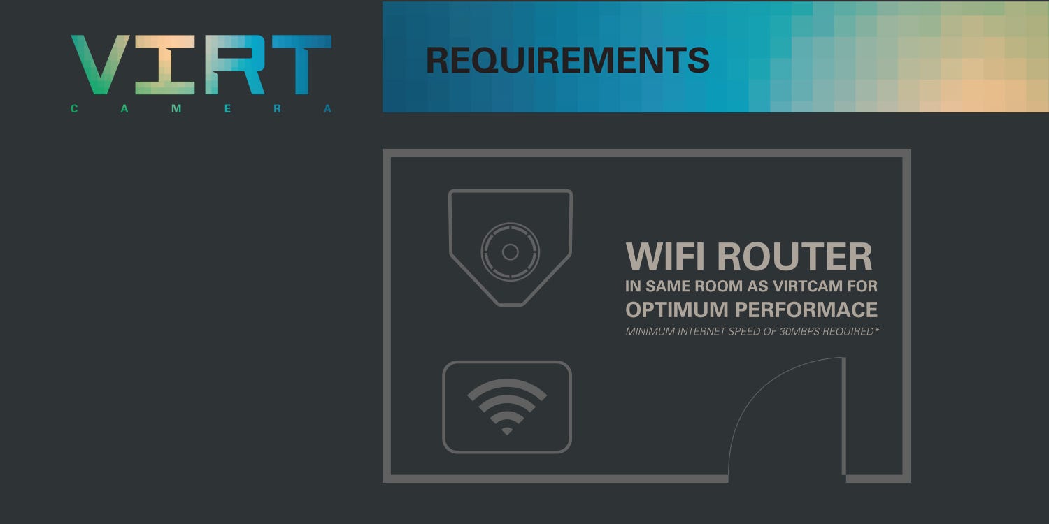 Target Darts Virt Dual Camera System - Wi-Fi Router and Internet Speed Requirements