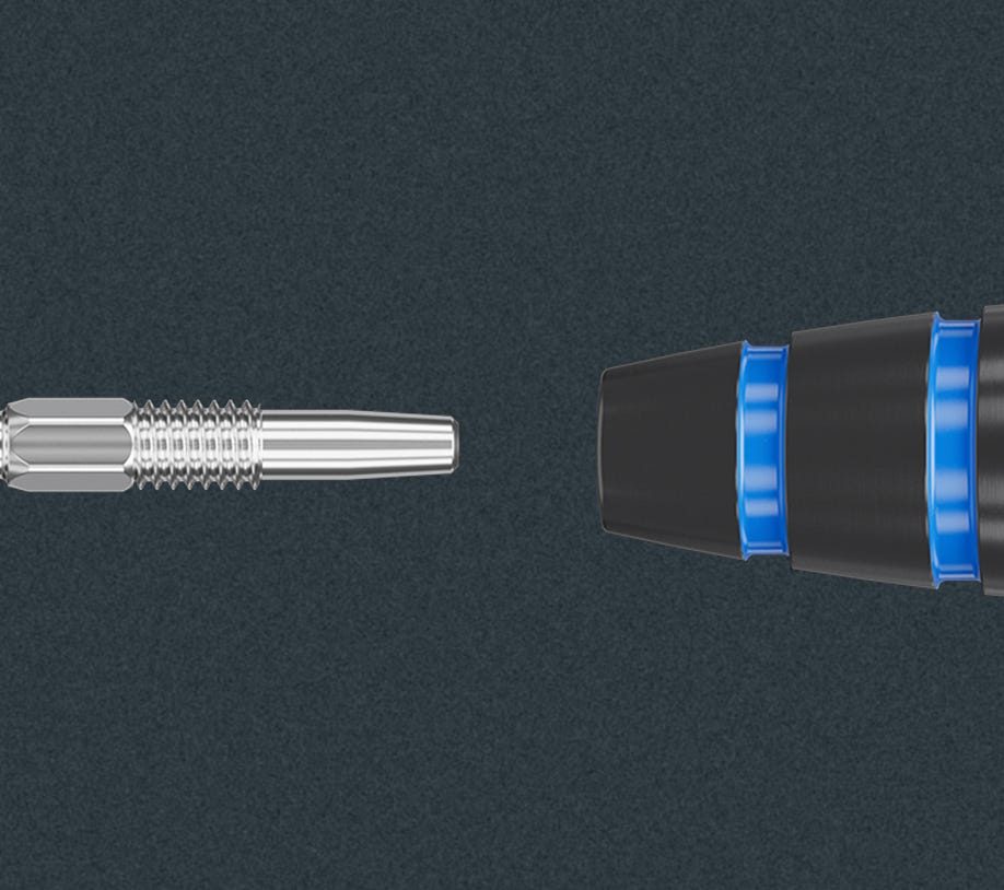 Jeffrey de Graaf G1 steel tip darts come with Target's Swiss Point Technology and includes a Swiss Point Tool in the box.