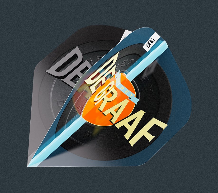 Jeffrey de Graaf G1 branded Dart Flights