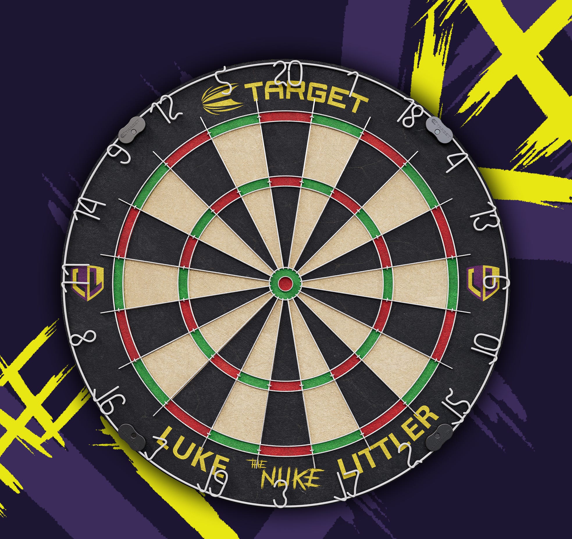 Luke Littler official dartboard by Target Darts