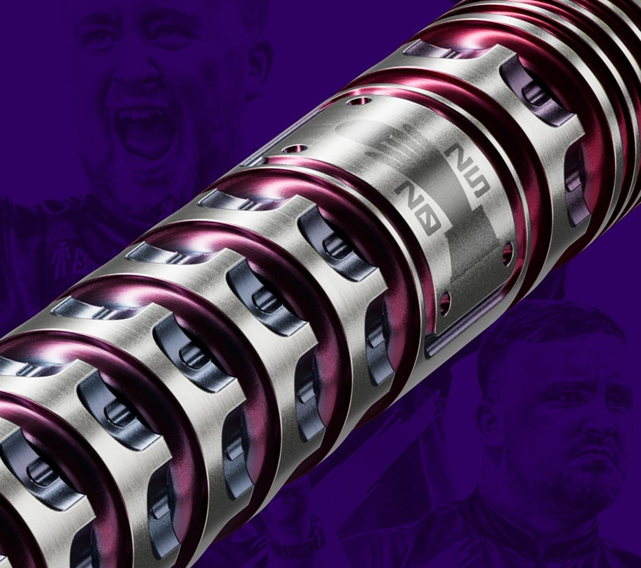 Luke Littler G1 World Champion Edition Swiss Point Darts with 90% Tungsten barrel