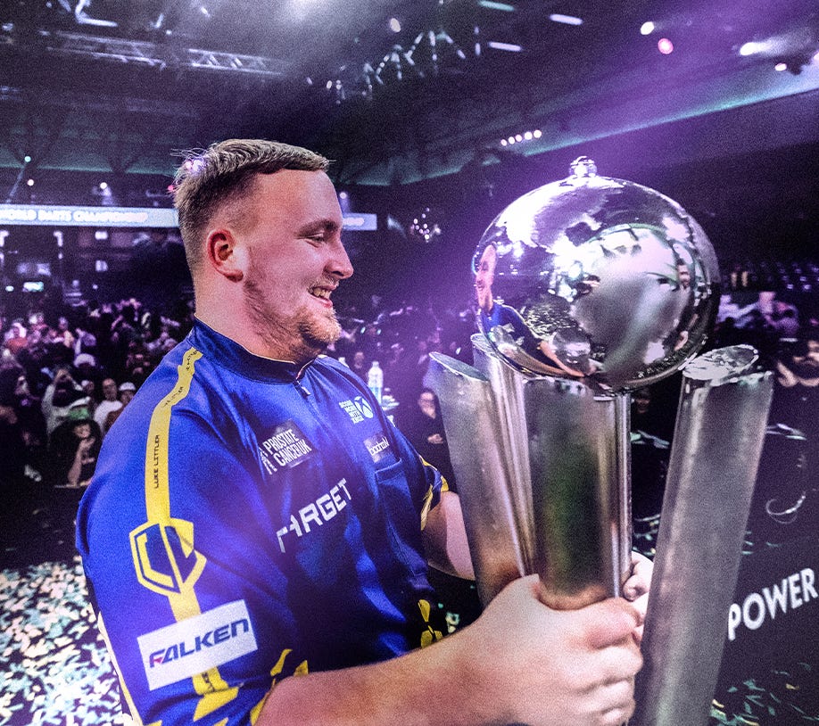 Luke Littler World Darts Champion