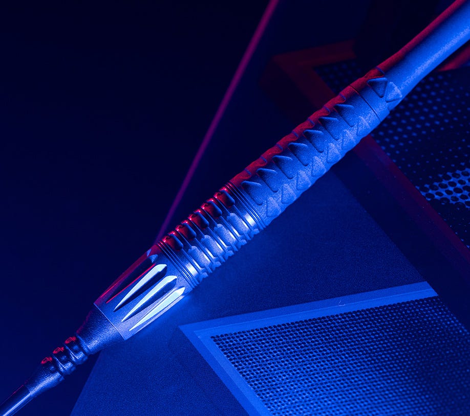 Phil Taylor G11 Darts Barrel in focus