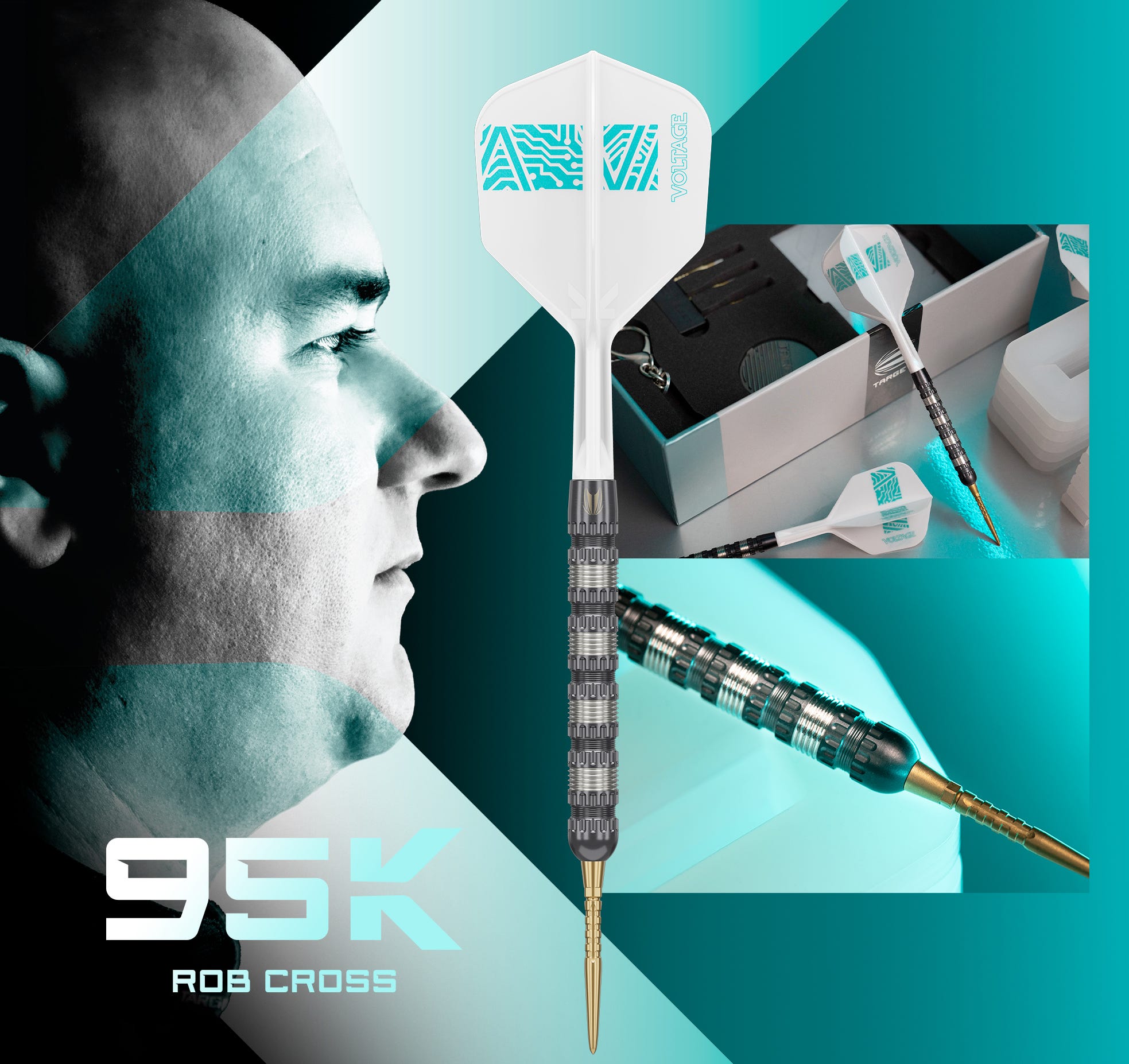 Rob Cross 95k Steel Tip Darts new product