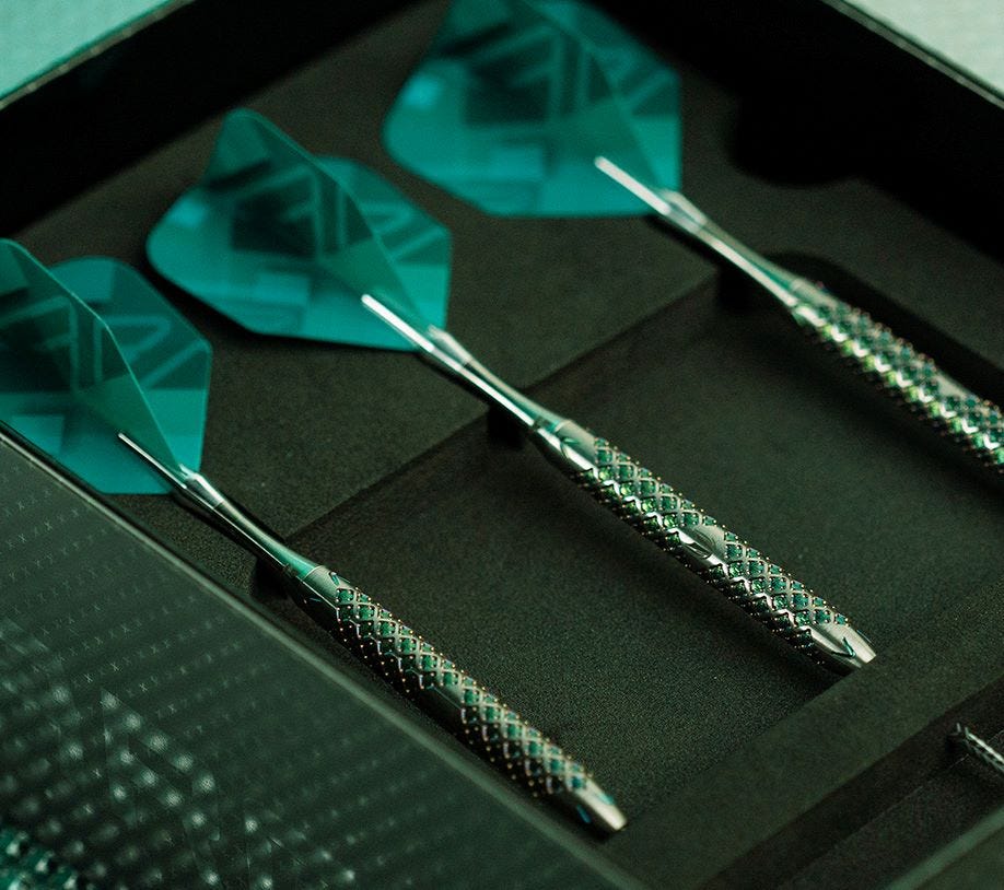 Rove Darts being unboxed