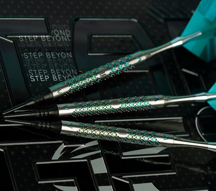 Rove Darts Laying next to each other in lifestyle image
