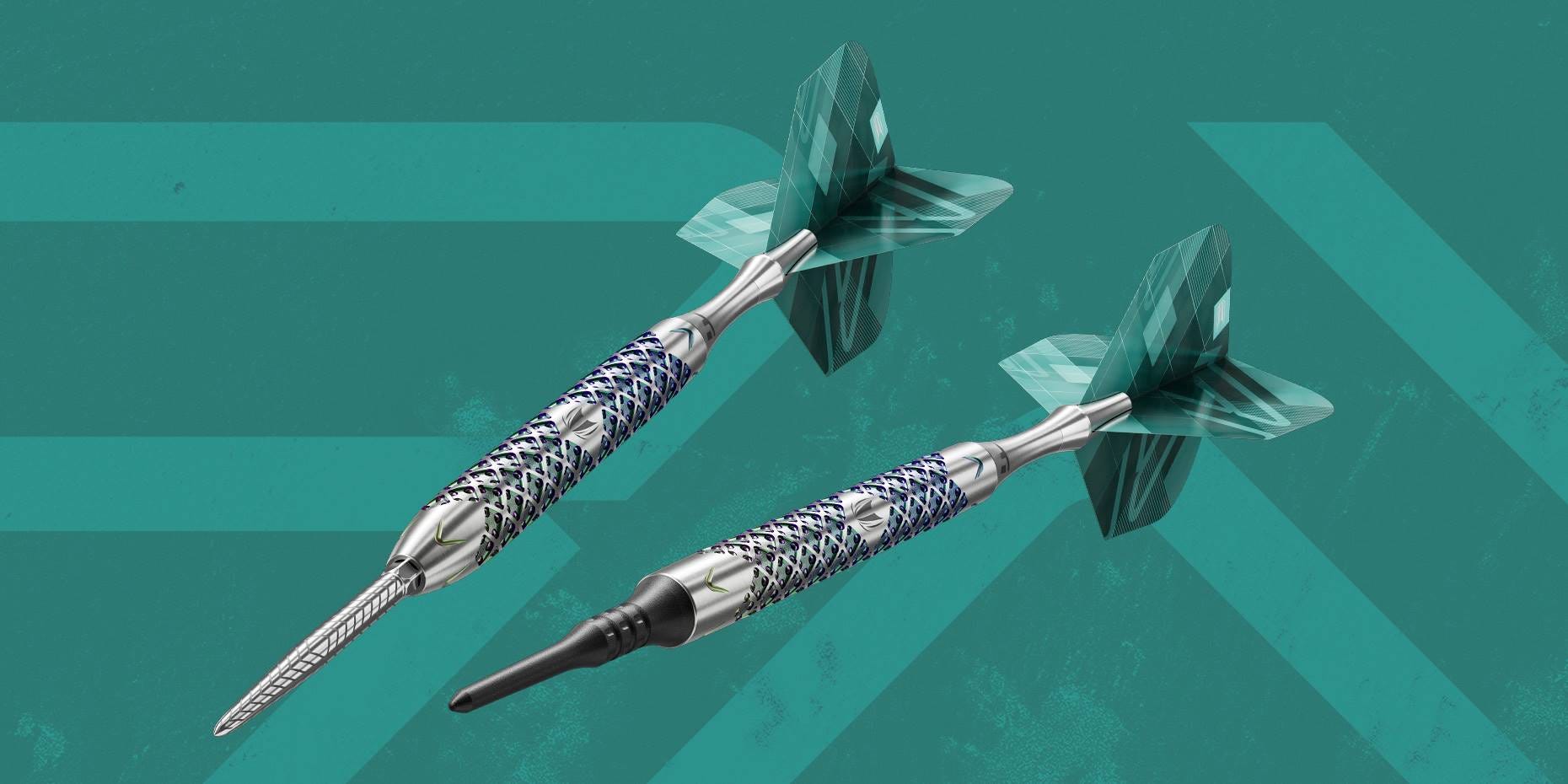 Rove Steel Tip Dart next to Rove Soft Tip Dart
