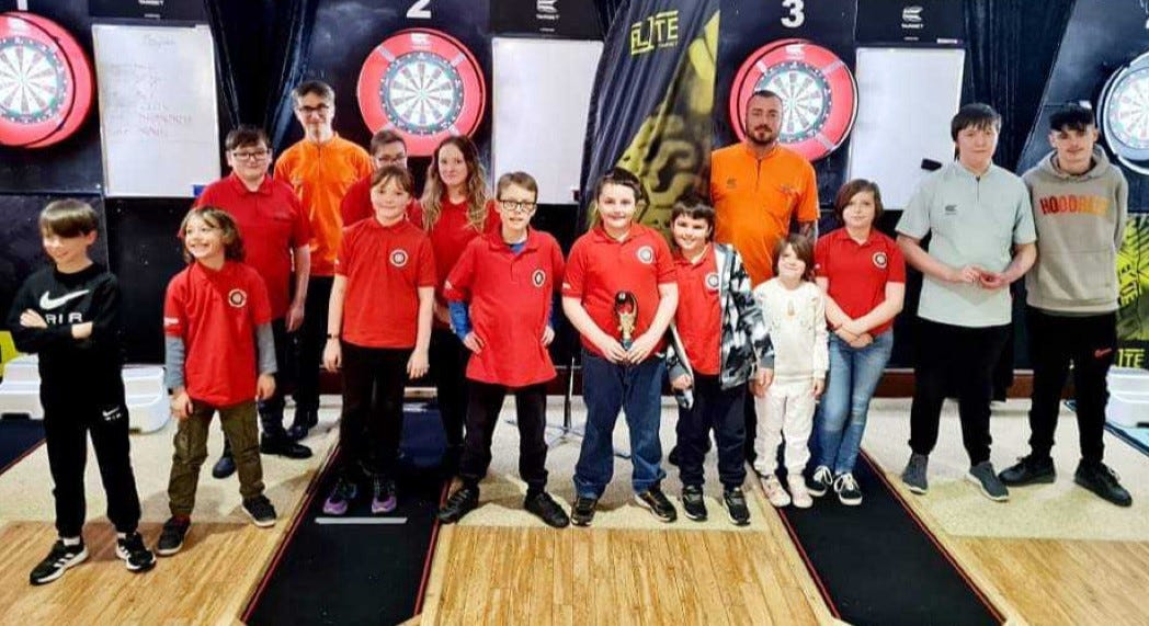 Sudbury Darts Academy group photo