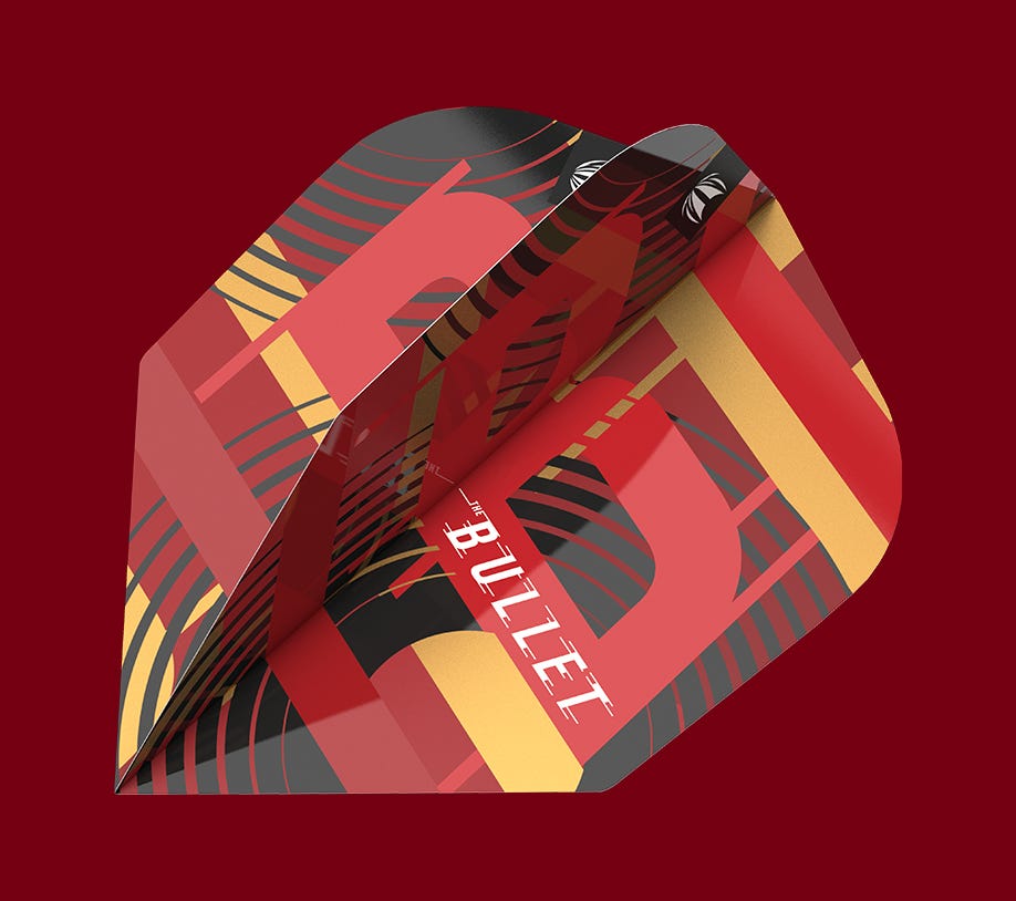 The Bullet Stephen Bunting G5 Branded Pro Ultra No.2 Dart Flights